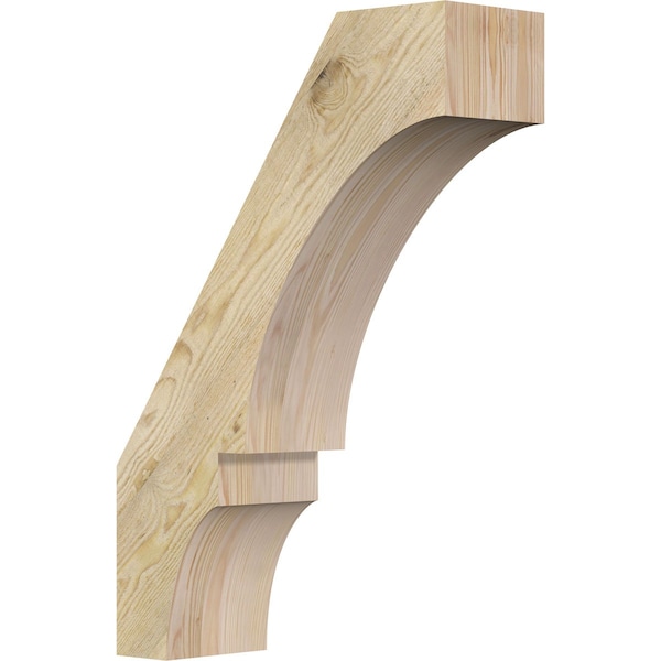 Ekena Millwork 6"W x 18"D x 26"H Balboa Rough Sawn Knee Brace, Douglas Fir BRC06X18X26BOA00RDF - main